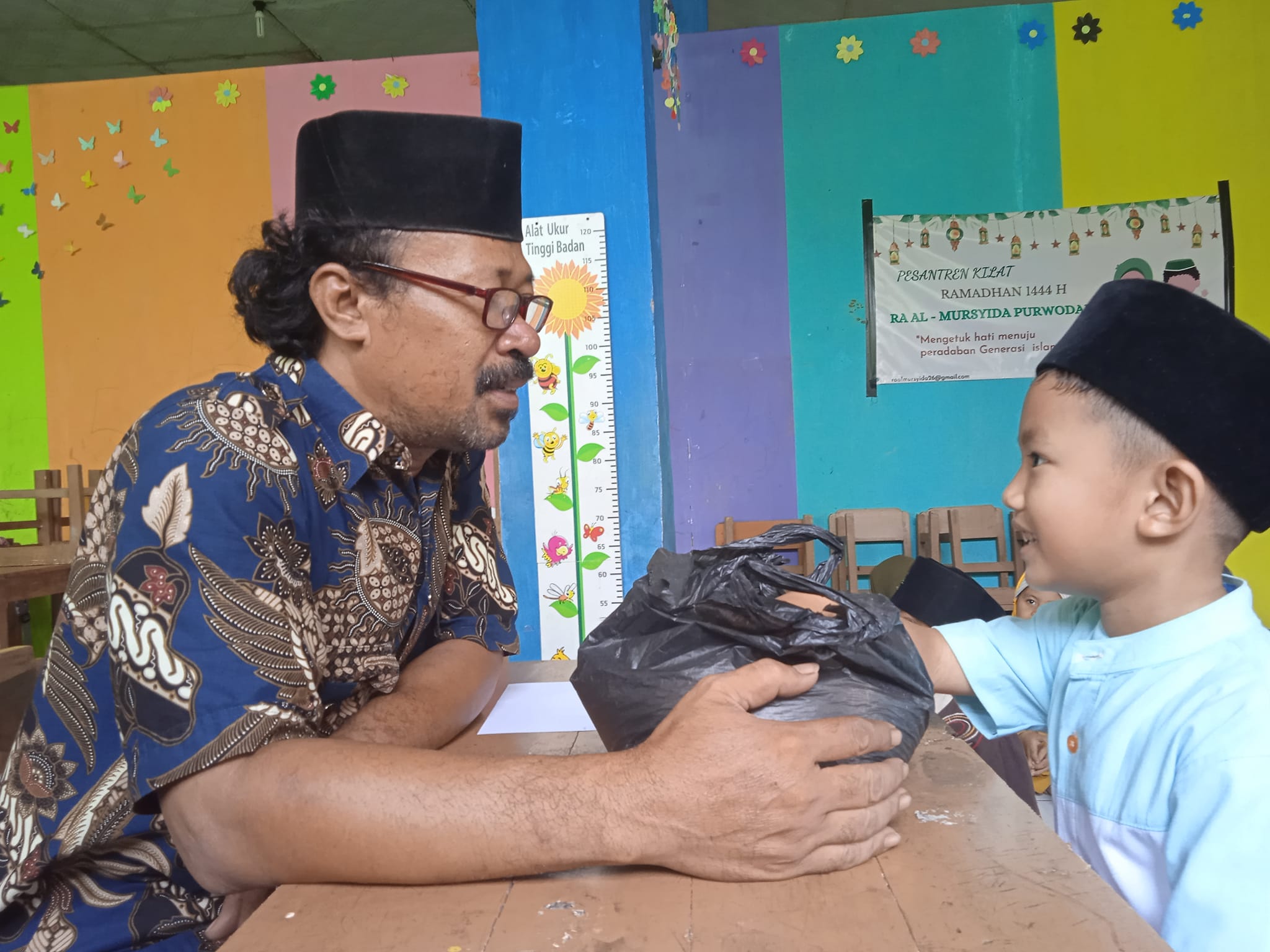 Praktek Melakukan Zakat Fitrah