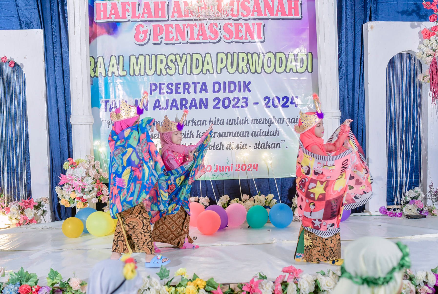 Pentas Seni pada Acara Haflah AKhirussanah 2023/2024